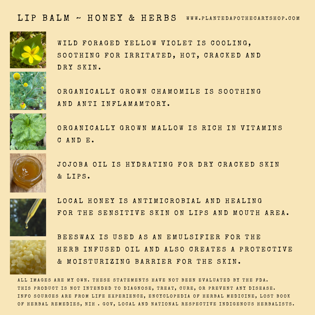 Herbal Lip Balms