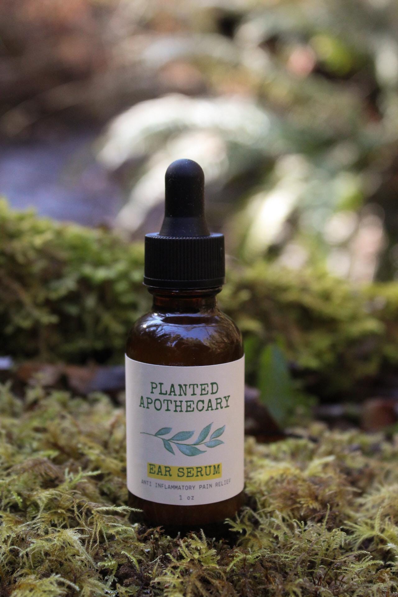 Mullein Garlic Herbal Ear Serum - Planted Apothecary