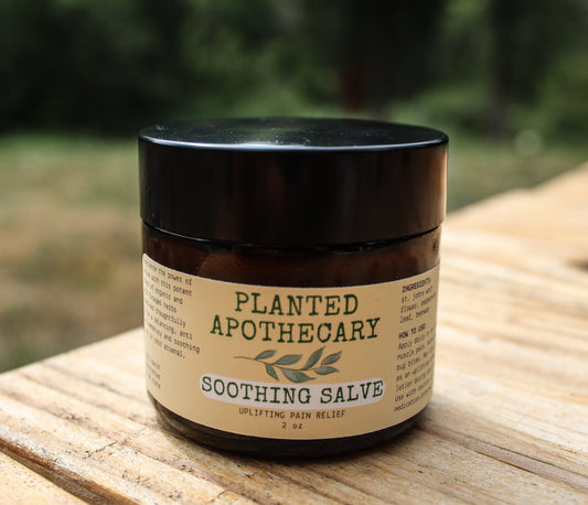 Peppermint St. Johns Wort Herbal Soothing Salve