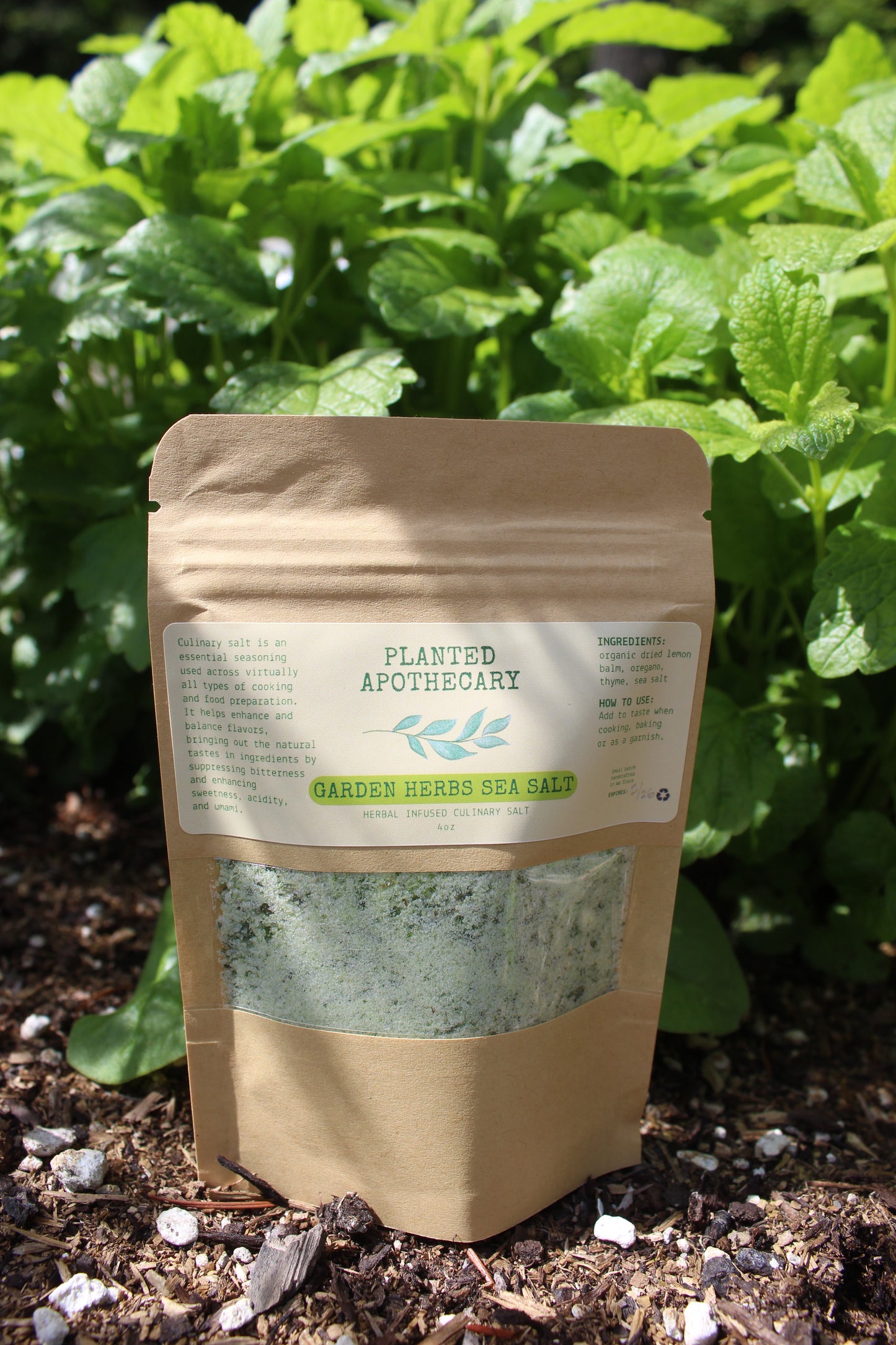Herbal Infused Organic Culinary Salt