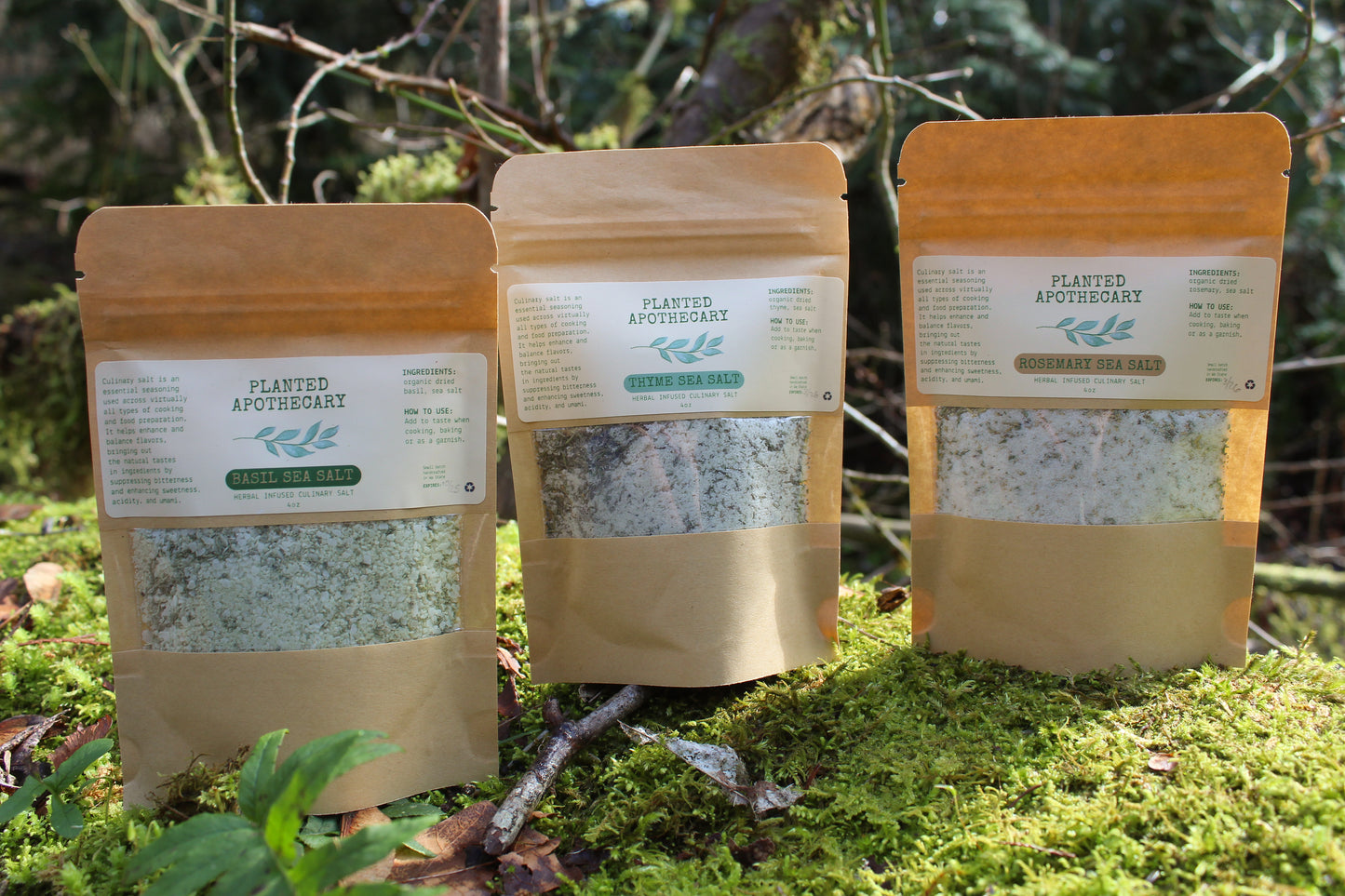 Herbal Infused Organic Culinary Salt