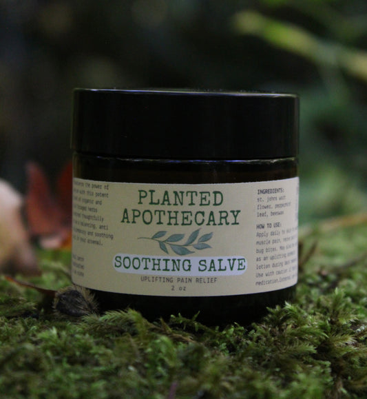 Peppermint St. Johns Wort Herbal Soothing Salve