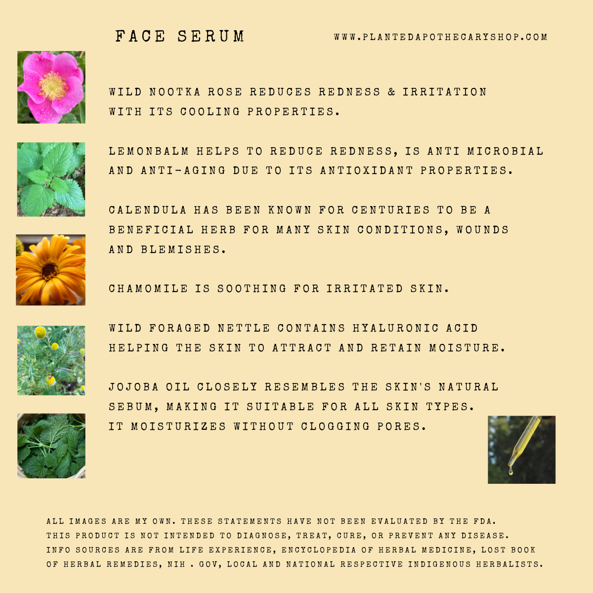 Herbal Nourishing Face Serum